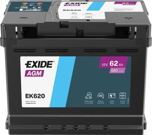 Exide ek620 stop - exide,