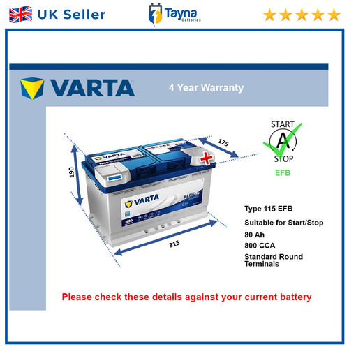 Efb car battery - car,