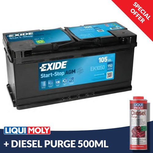 Exide ek1050 020 - agm, /