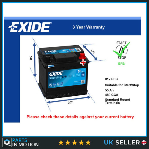 Efb car battery - car, ka